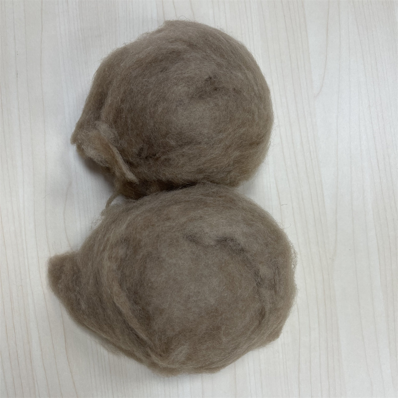 Dehaired Pure Camel Hair Brown